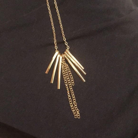 Forever 21 Jewelry - Gold (colored) long statement Fashion Necklace